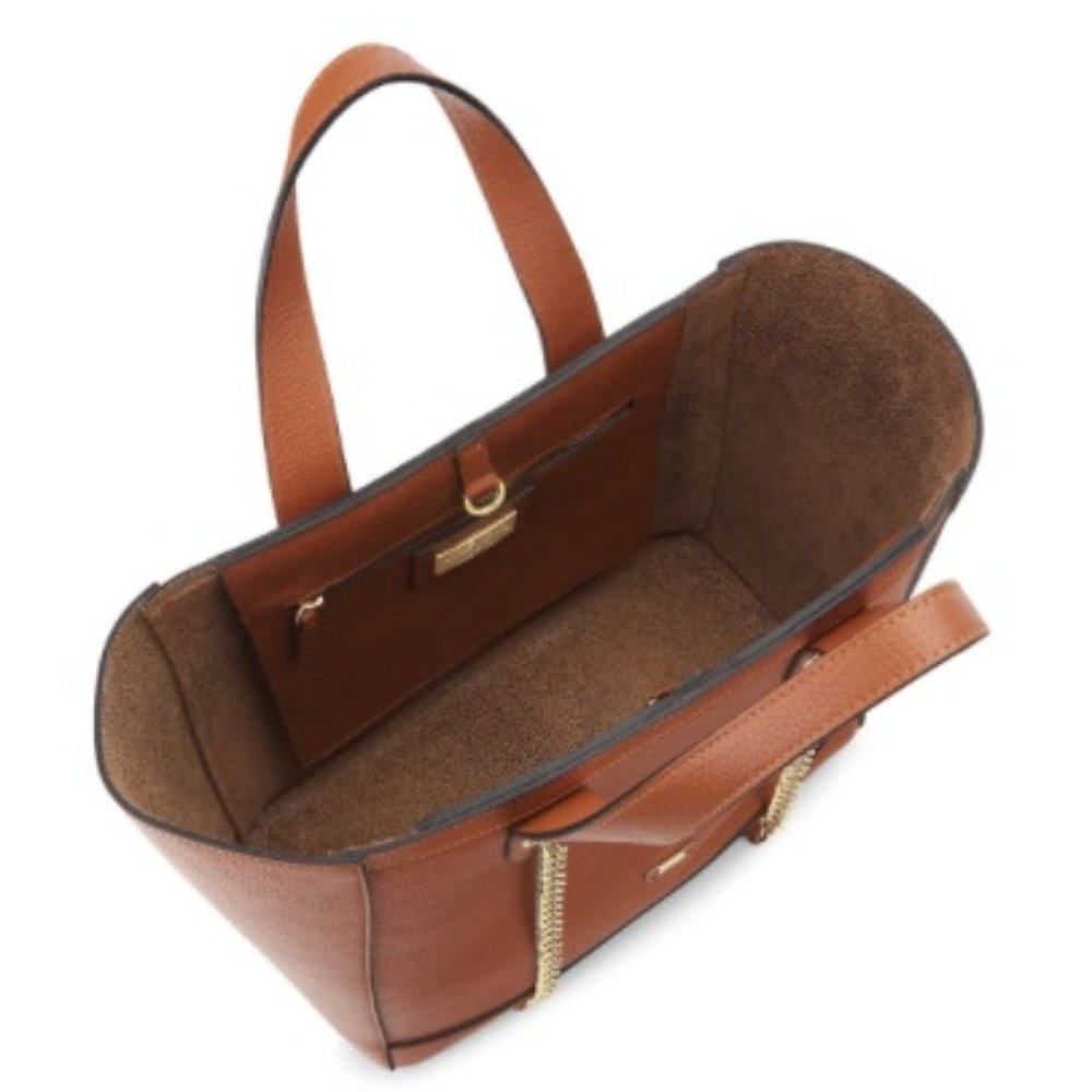 (SOLD) $459 *NEW* Valentino by Mario Valentino Leather Tote - Picture 12 of 15